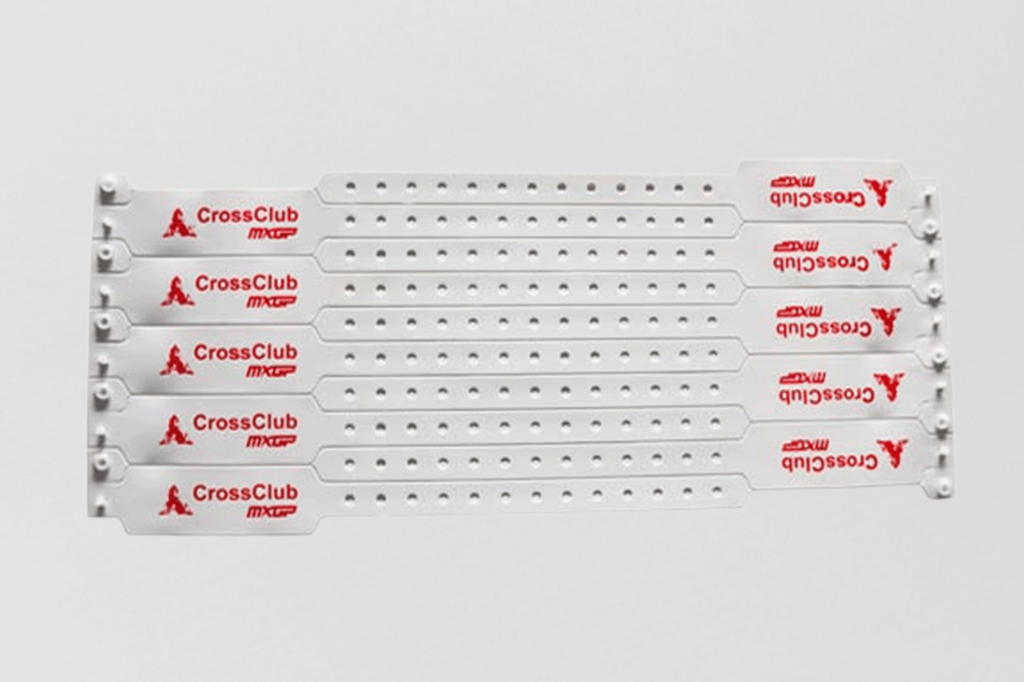 Vinyl Wristbands "W-Shape" with Print Vinyl Wristbands JM Band®