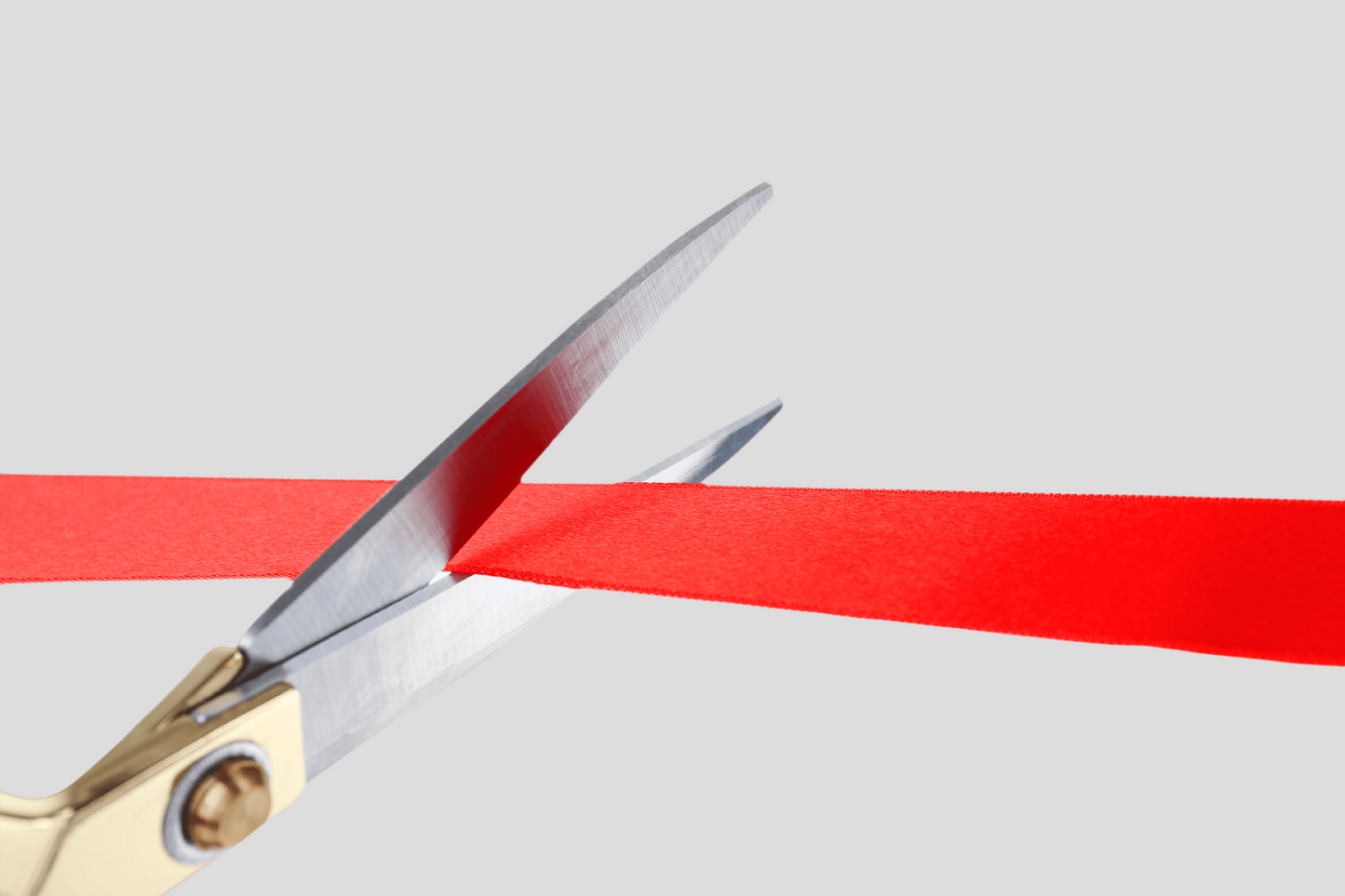 Ruban d'inauguration en satin écologique imprimé - Renseignez-vous sur le ruban JM Band®
