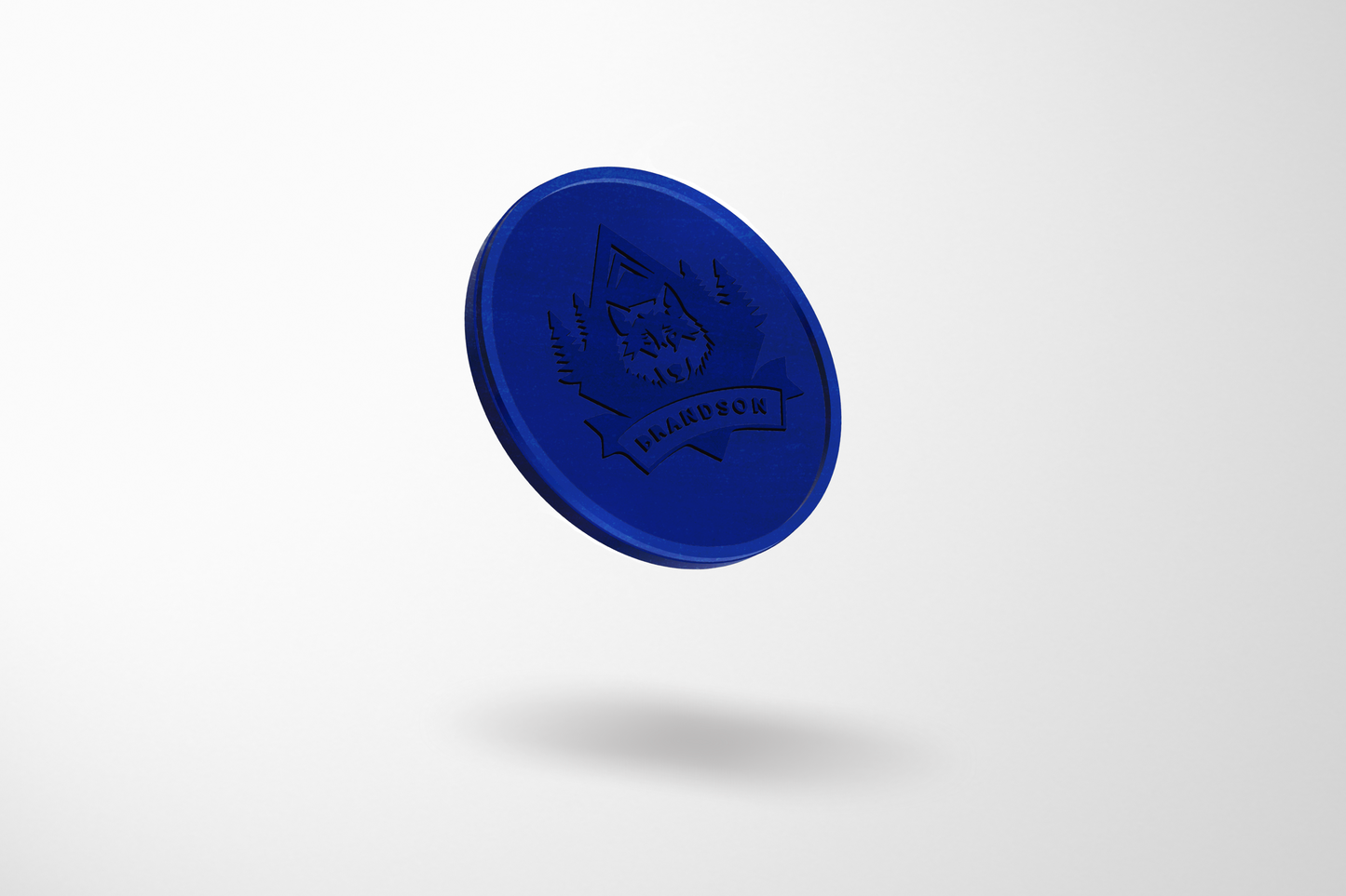 A photo of Embossed Plastic Tokens from JM Band®. Purchase Tokens in 38 mm here.