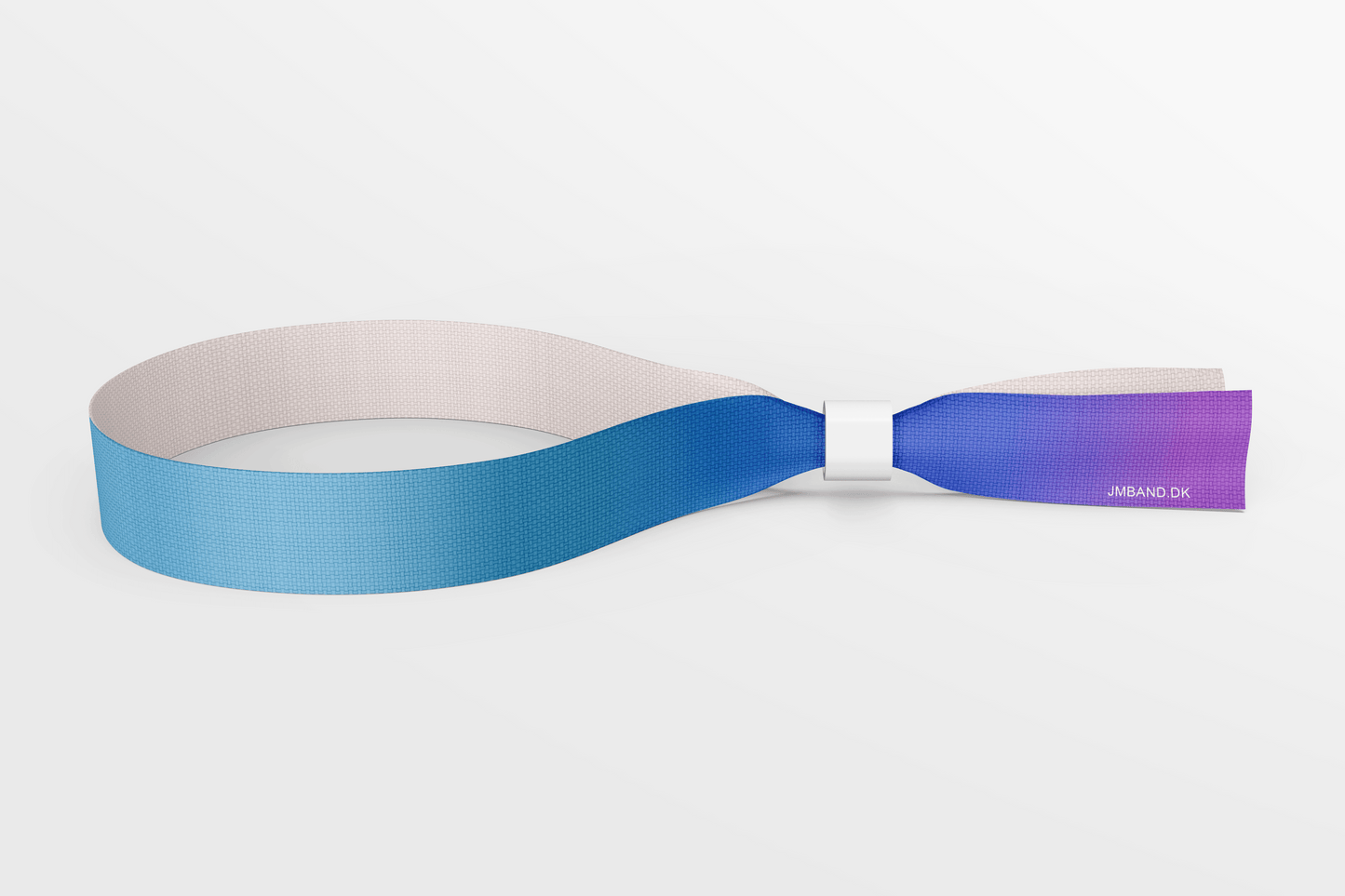 ECO PET Festival Wristbands in Stock Fabric Wristbands JM Band EU 1 Blue