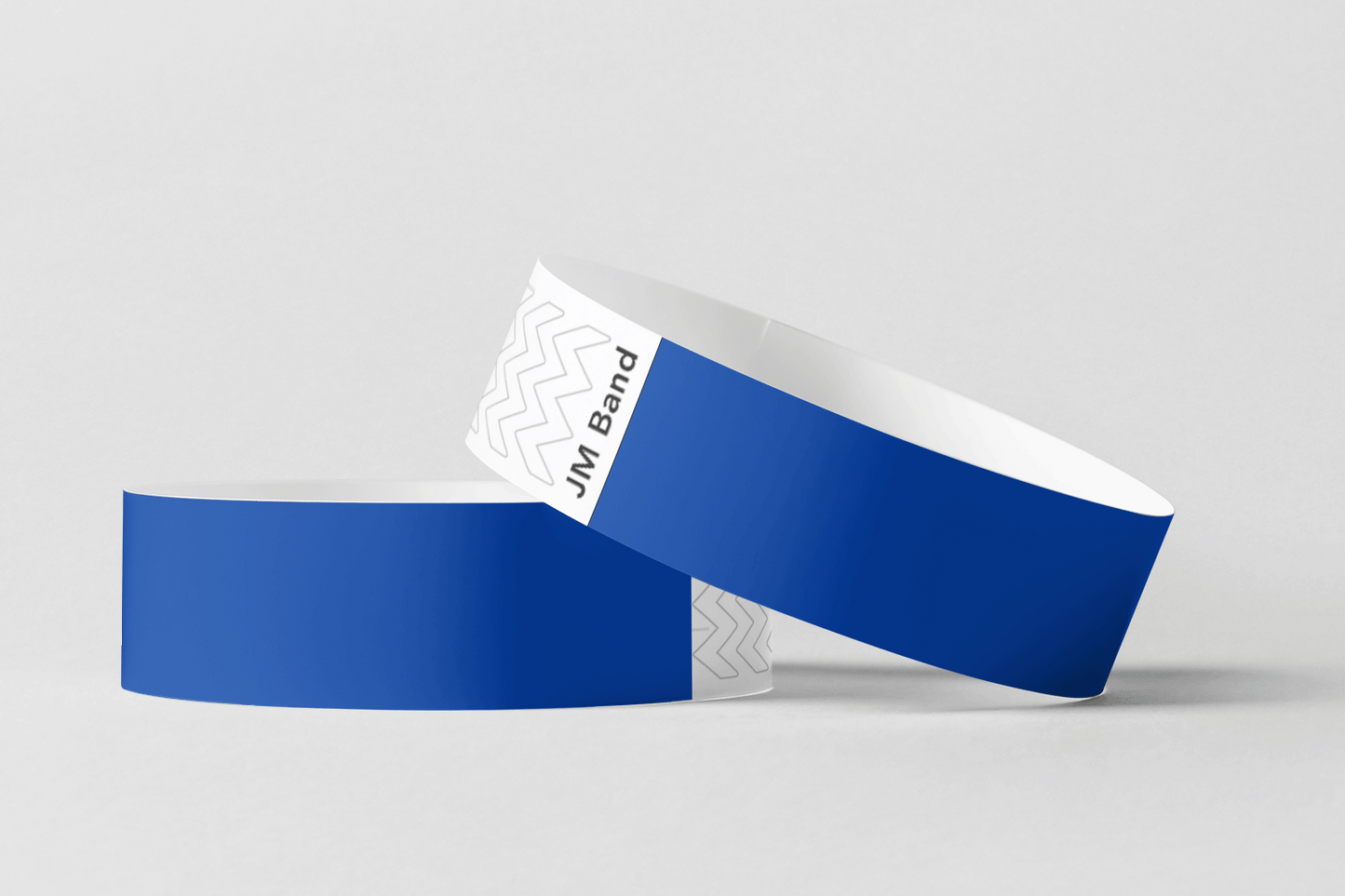 Paper Wristbands - Plain Stock Paper wristbands JM Band® 10 Dark Blue