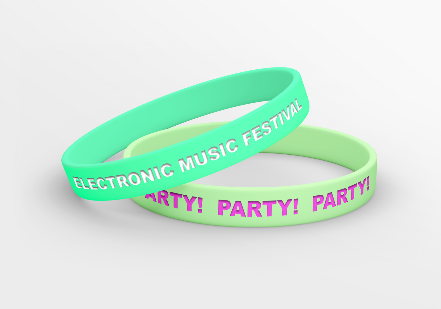 Bracelets en silicone phosphorescents JM Band®