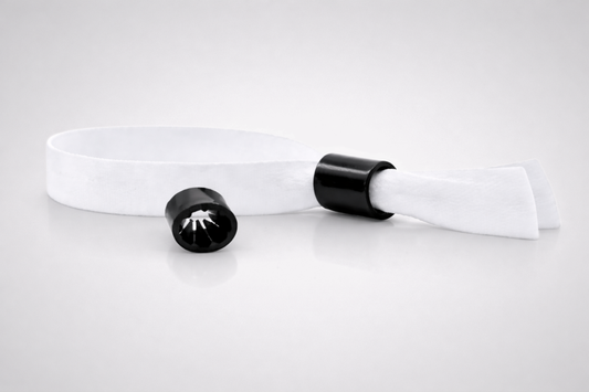 Fermeture rapide en plastique noir de JM Band®