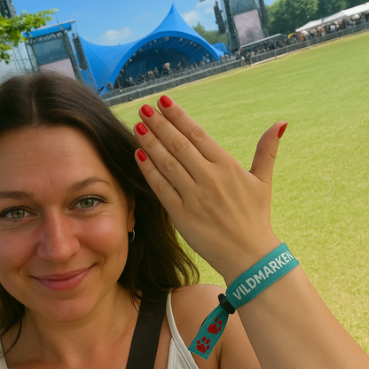 Bracelets en coton avec impression couleur