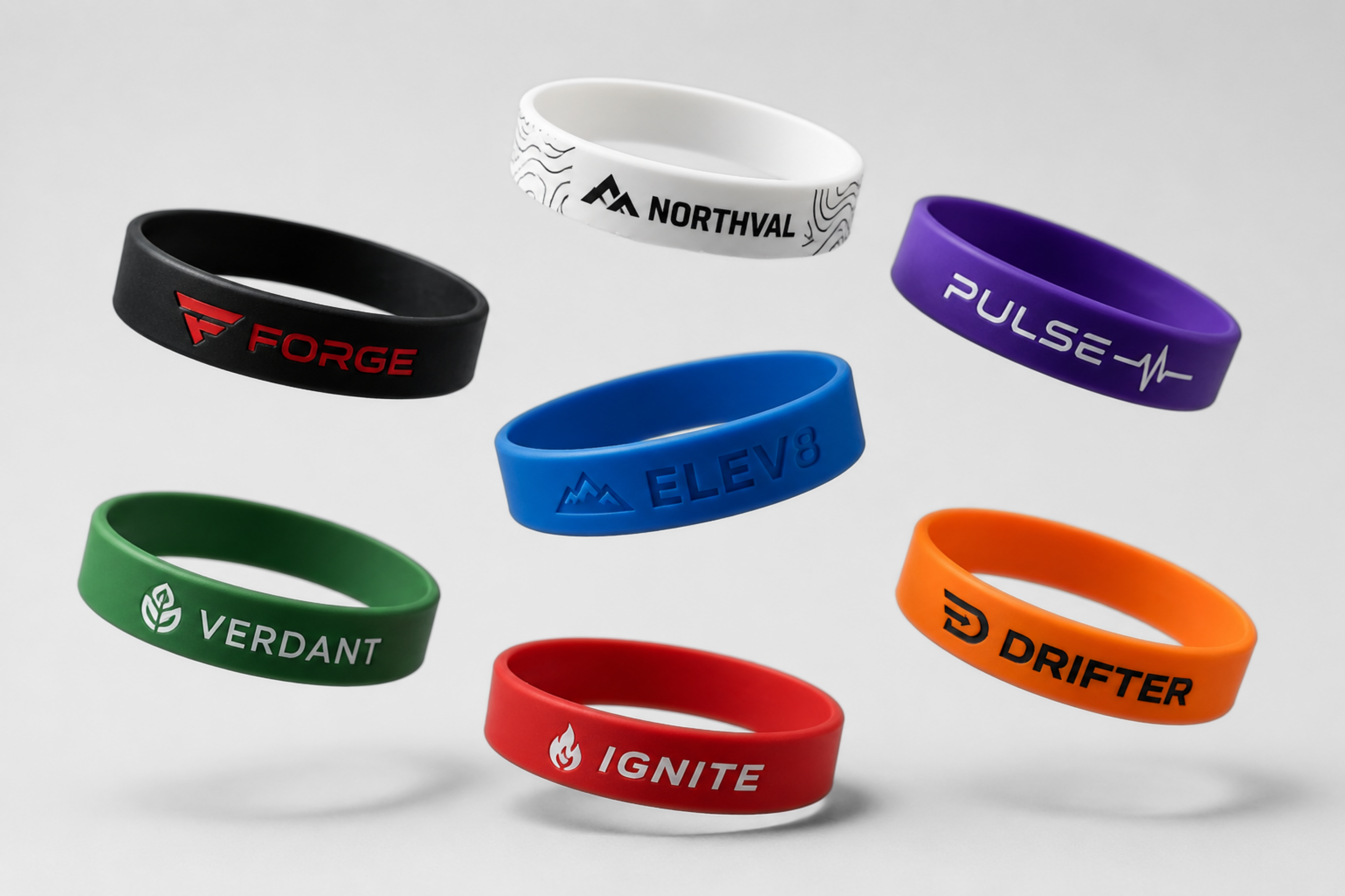 Bracelet silicone & caoutchouc