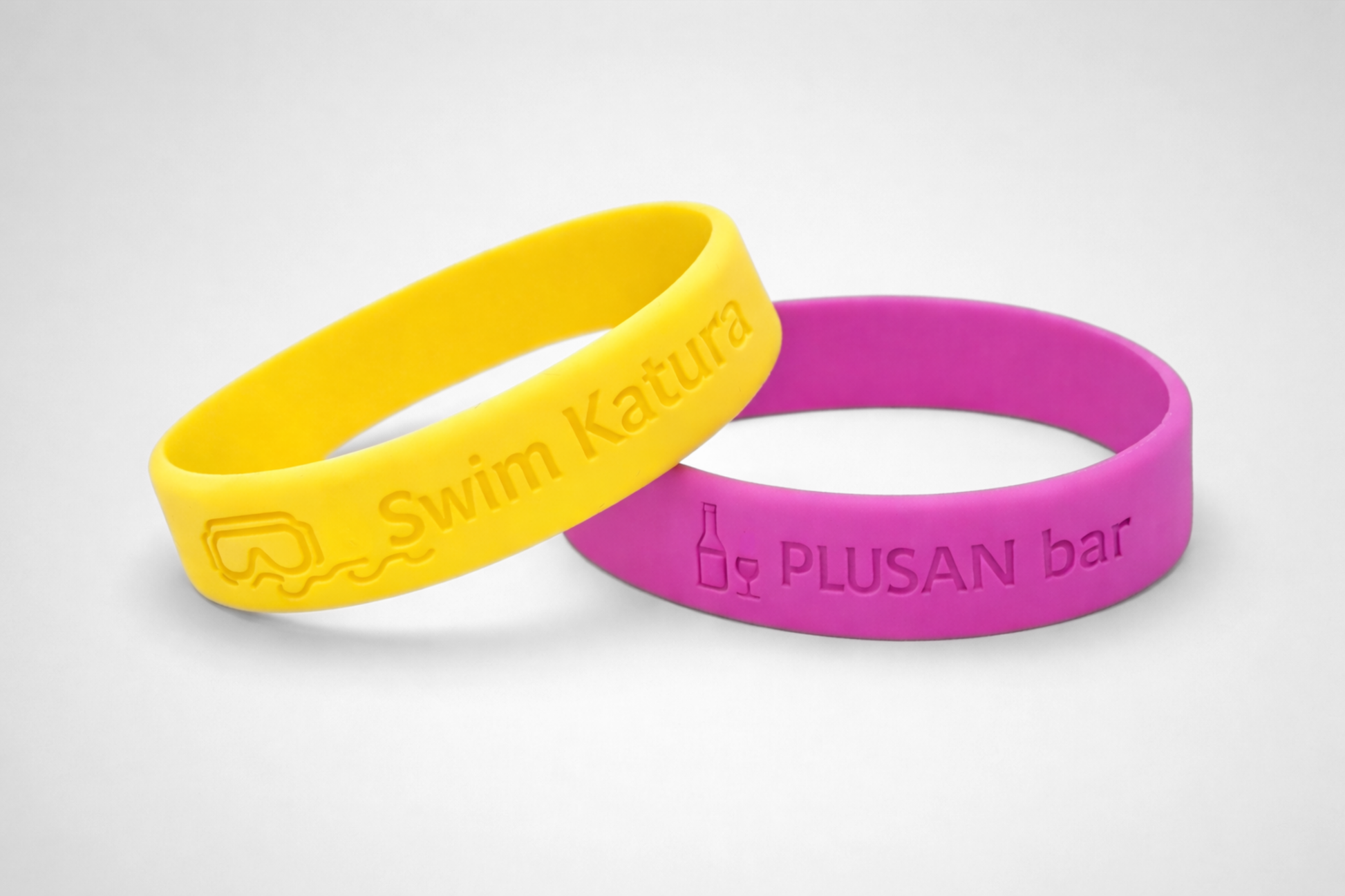 Bracelets en silicone gravés JM Band®