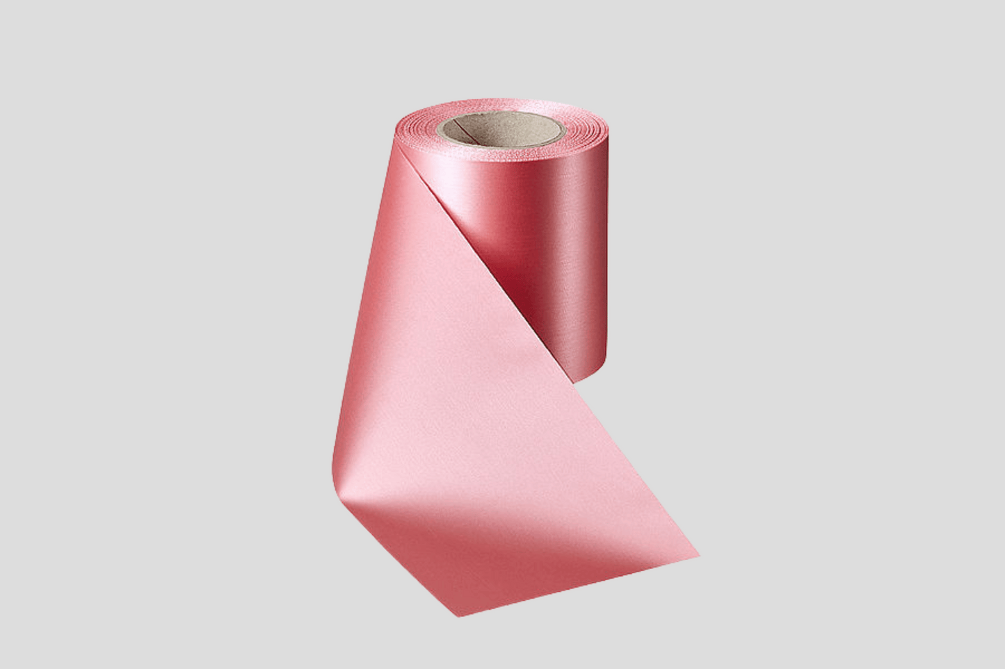 ECO Satin Ribbon Rolls 100 mm Ribbon JM Band EU Pink / Pink  