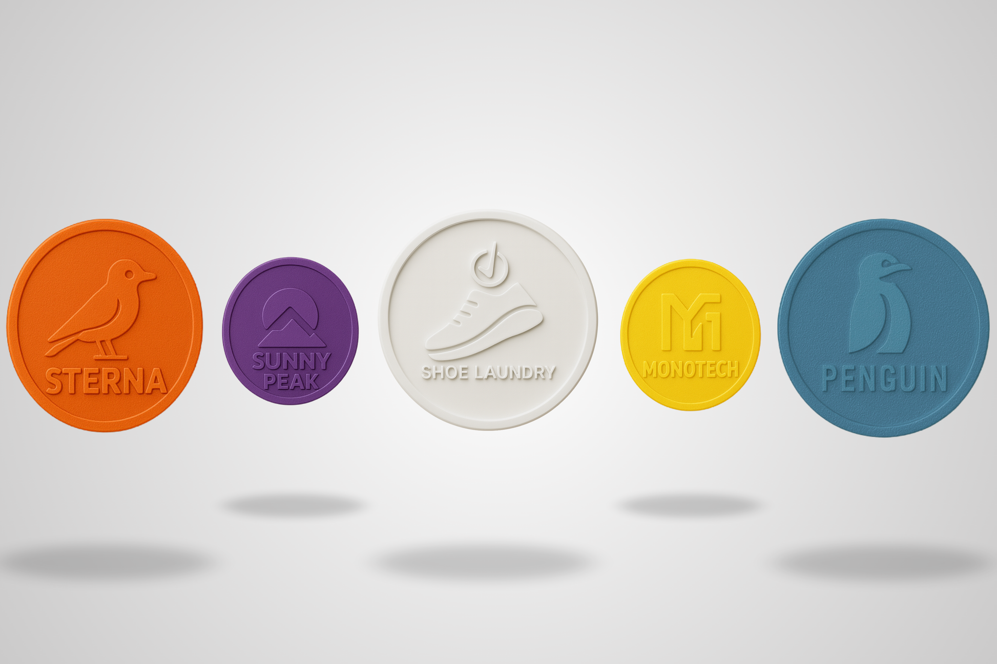 A photo of Embossed Plastic Tokens from JM Band®. Purchase Tokens in 29 mm here.