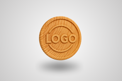 Embossed Wooden Tokens