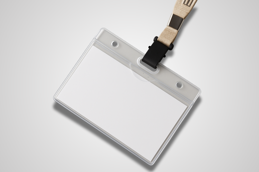 Porte carte plastique
