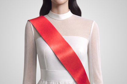 Ruban de commande rouge sans impression de JM Band®.
