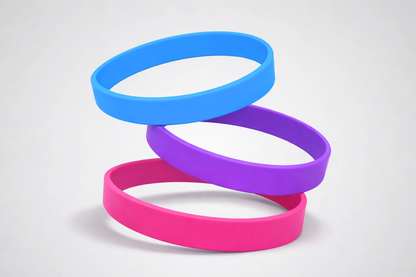 Bracelets en silicone unis. Achetez des bracelets en silicone sans impression chez JM Band®.