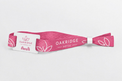 Bracelets RFID en coton imprimés