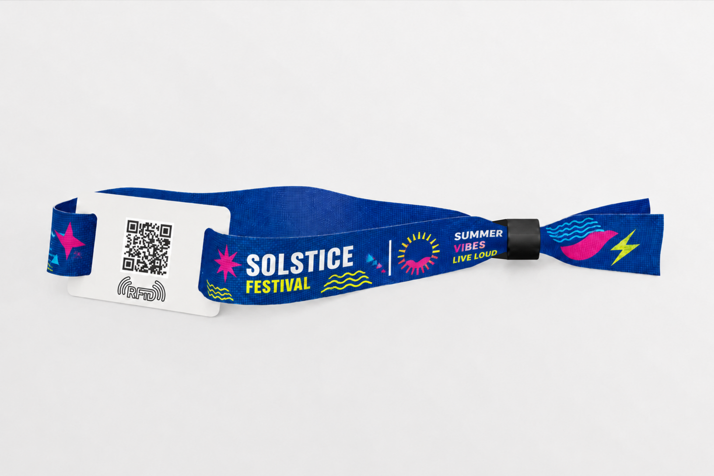 Bracelets RFID en tissu avec impression