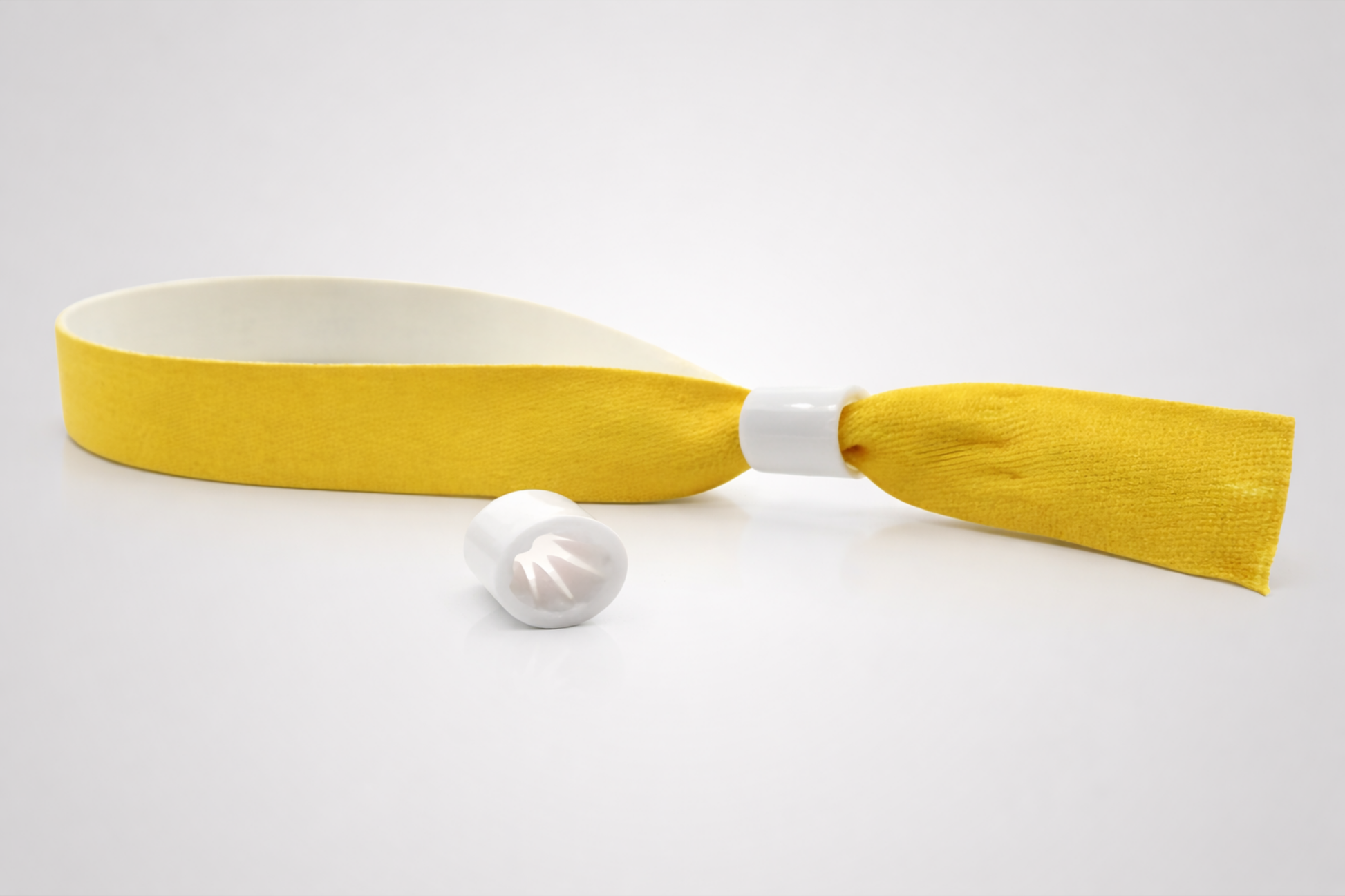 Fermeture rapide en plastique blanc de JM Band®.