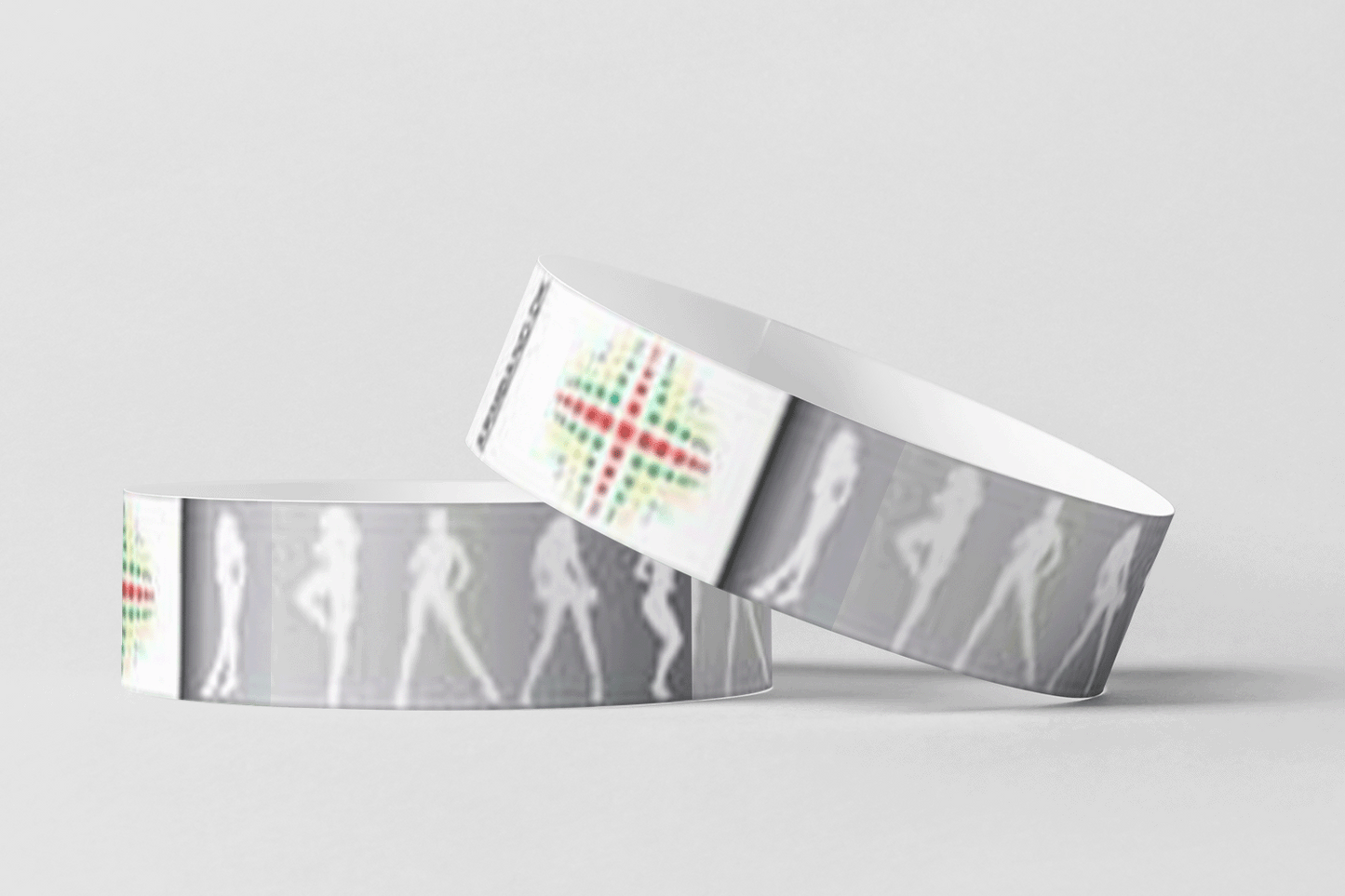 Paper Wristbands - Pre-Printed Paper wristbands JM Band EU 10 Disco 