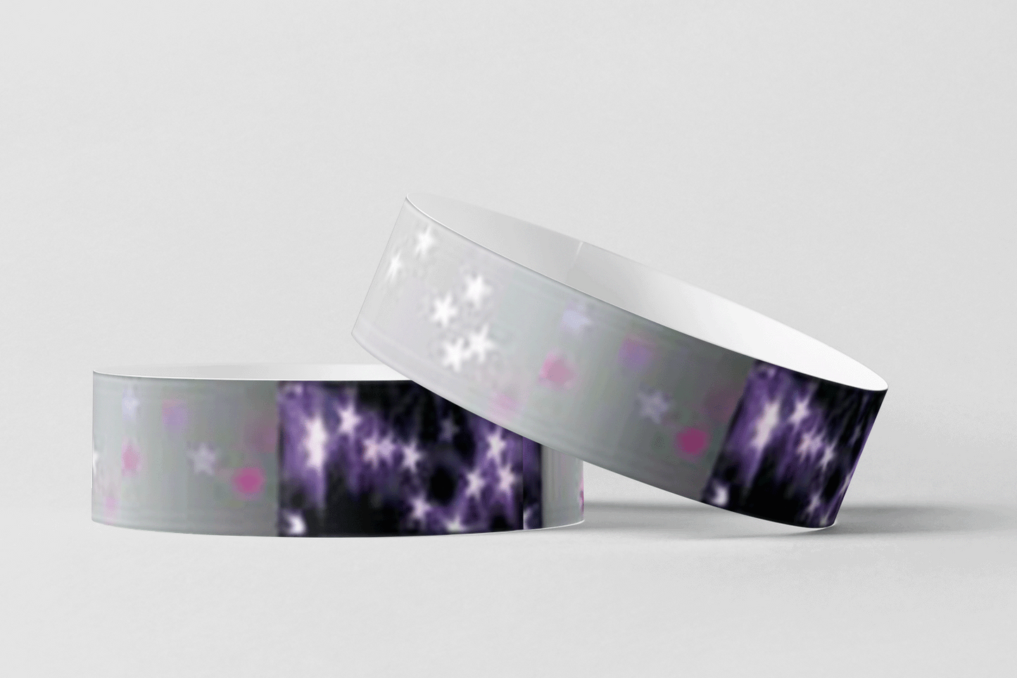 Paper Wristbands - Pre-Printed Paper wristbands JM Band EU 10 Starry Sky 